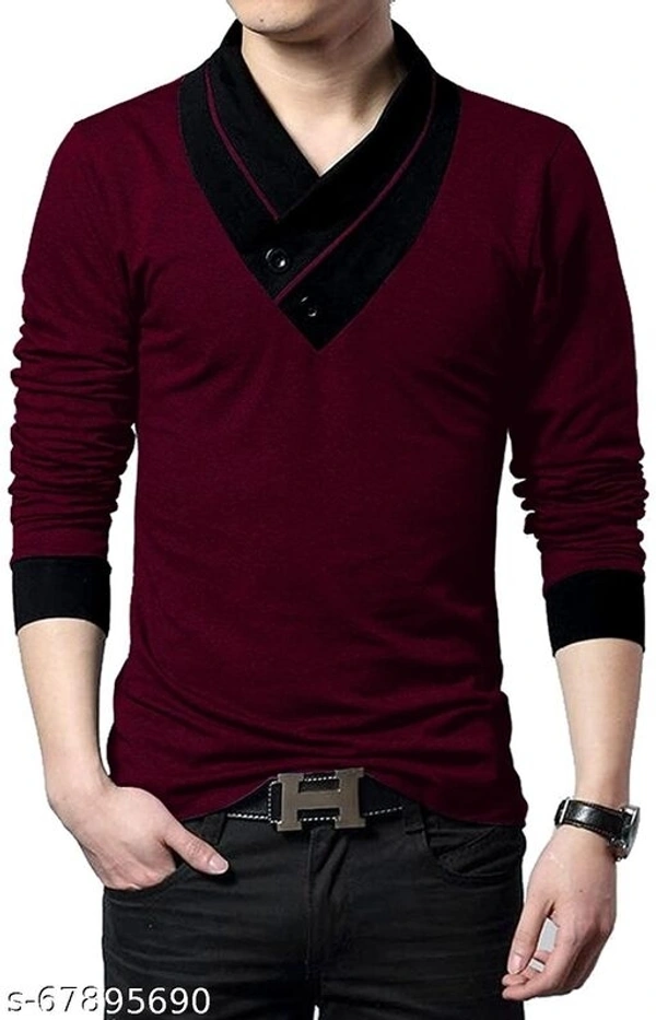 Jambul Cotton T-shirt For Men  - XL