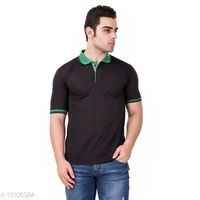 Ketex black Polyster Dri Fit Men's T-shirt  - XXL