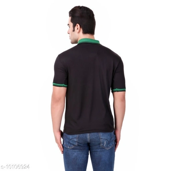 Ketex black Polyster Dri Fit Men's T-shirt  - XXL