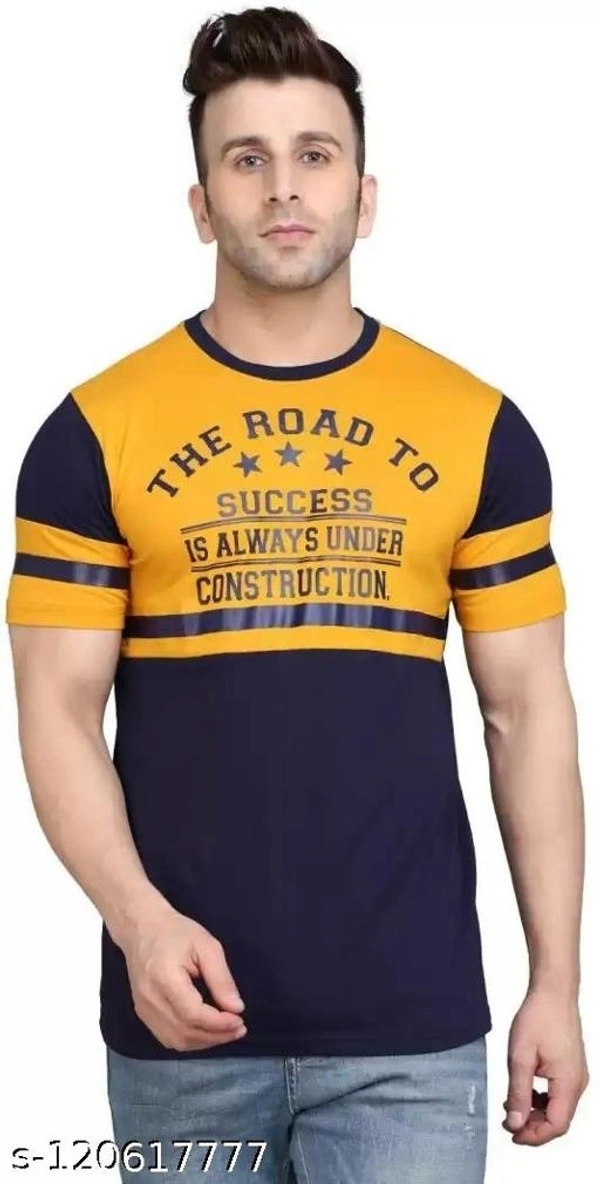 Half Sleeve Printed Tshirt  - XL, Pelorous