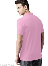 Men's Polo Collar Tshirt  - L