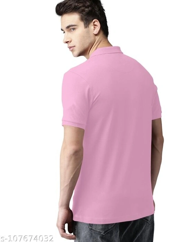 Men's Polo Collar Tshirt  - L