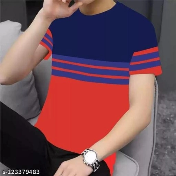 Rotaqo half sleeve  printed tshirt  - XL