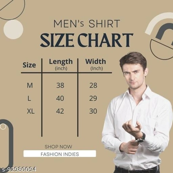 Pretty Graceful Men Shirts - L