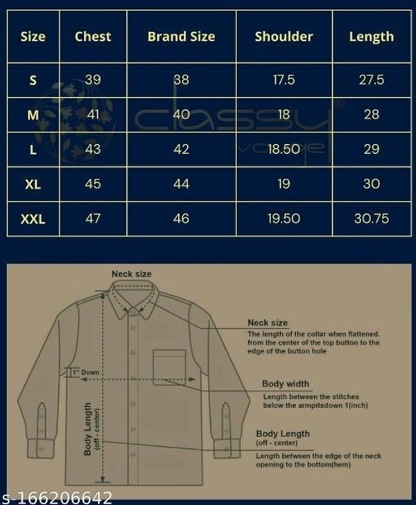 Designer Half Sleeve Shirt's For Men - M