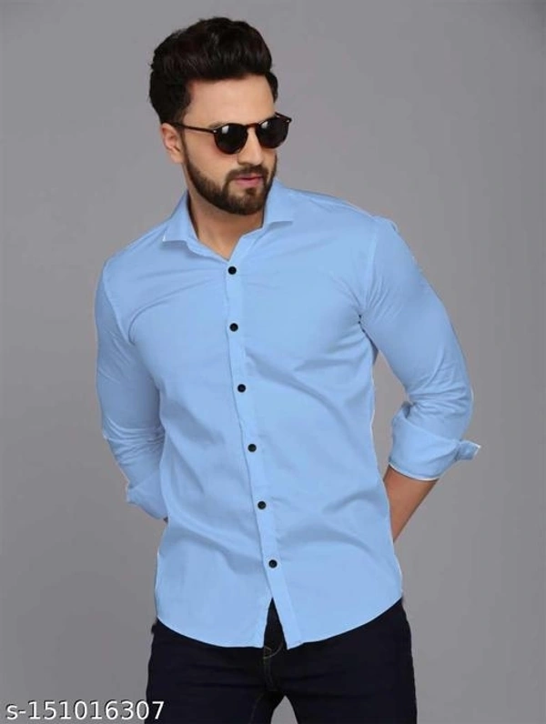 New Design Plain Shirts - XL