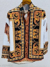 PUSHPA DIGITAL PRINT SHIRT  - M