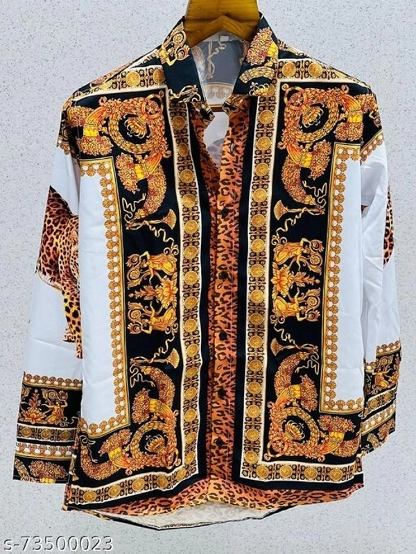 PUSHPA DIGITAL PRINT SHIRT  - M