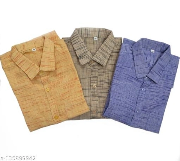 Khadi Cotton Shirt For Men - XXL