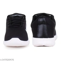 URBANBOX sports shoes for men | Latest Stylish Casual sneakers for men | Lace up lightweight shoes for running, walking, gym, trekking, hiking & party Running Shoes For Men Running Shoes For Men  (Black, White) - 9