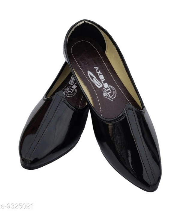 Stylish Men's Pvc Black Juttis - 8