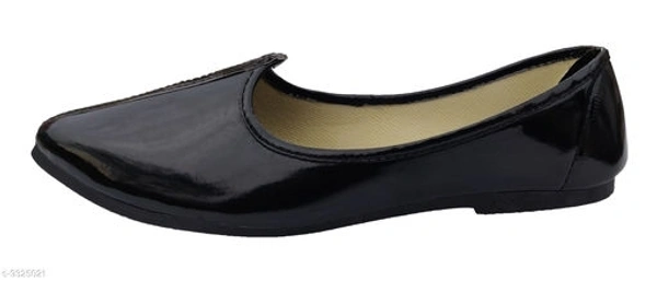 Stylish Men's Pvc Black Juttis - 8