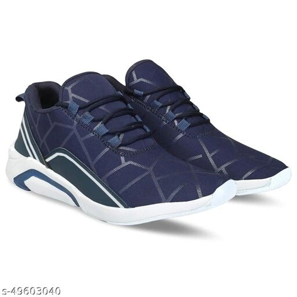 Nobelite Latest Stylish Lace up lightweight High Tops , Casual Shoes for Men and Boys (Blue) - 7