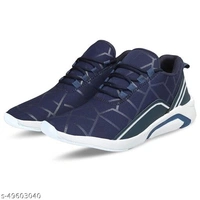Nobelite Latest Stylish Lace up lightweight High Tops , Casual Shoes for Men and Boys (Blue) - 9