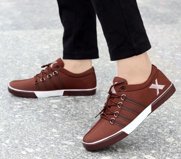 2402-BROWN Shoes and FlipFlop - 7