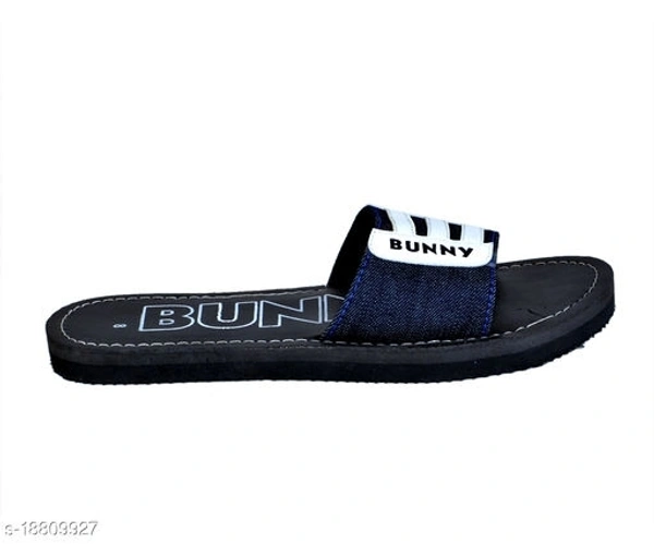 Attractive Men's Black Flipflops - 9