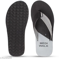 Mediwalk Men's Light Weight Comfortable Trendy Slippers And Flipflop - 9
