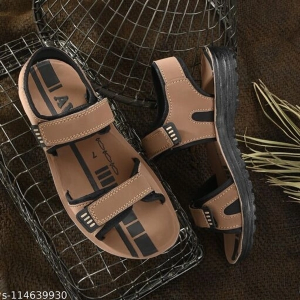 Abisto Stylish Sandals For Men Pack Of 2 Combos  - 6