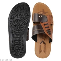 Men & Boys Stylish Combo pack of 2 Sandals For Men - 7