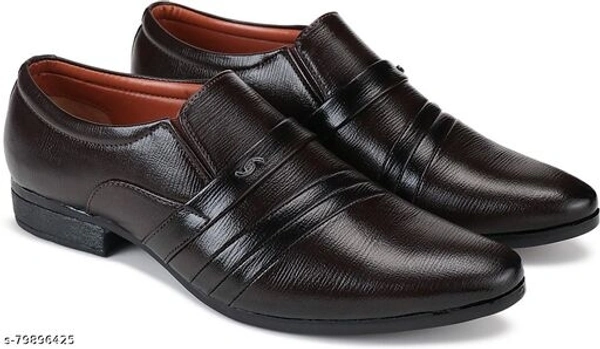 Oricum Men Multicolor Formal Shoes (Pack of 2)  - 7