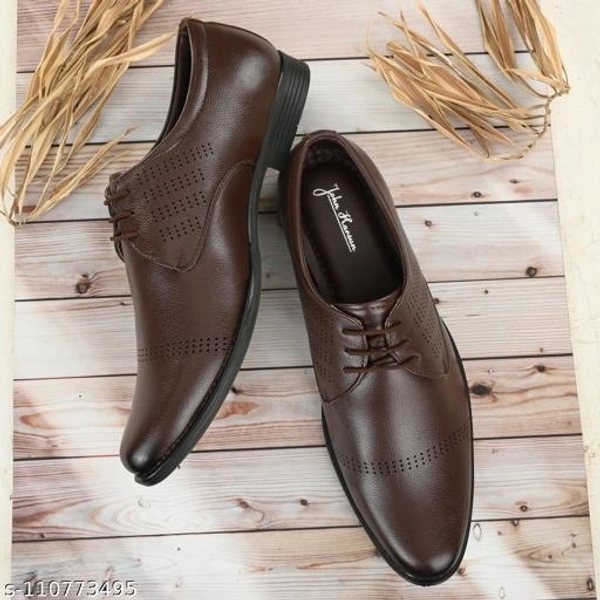 John Karsun Men's Brown Formal shoes  - 8