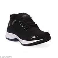 Relaxed Fabulous Men Sports Shoes - 10, Black