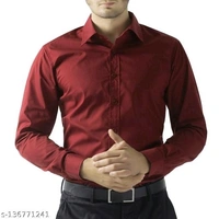 Urbane Graceful Men Shirts - L, Dark Blue
