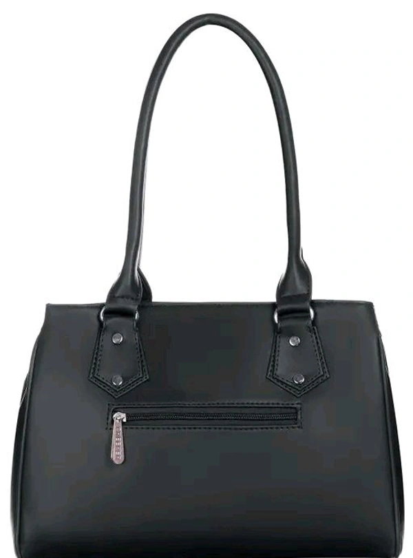 Creeper Fancy Women Bag/ Black Faux Leather  - Black, Free Size