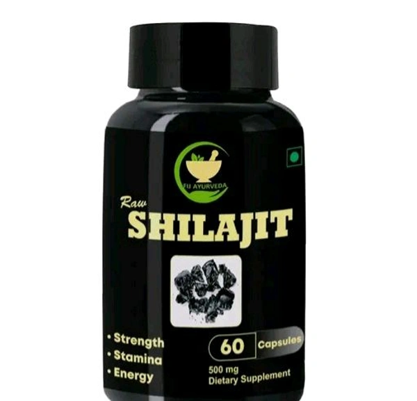 Raw Shilajit / Shilajit Capsule - Free Size