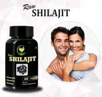 Raw Shilajit / Shilajit Capsule - Free Size