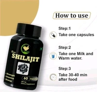Raw Shilajit / Shilajit Capsule - Free Size