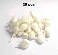 White Cotton Wicks Pack Of 25pcs