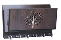 Multipurpose Wooden Key Holder