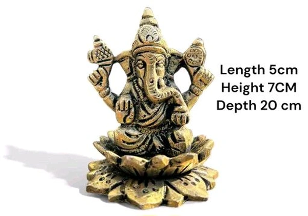 Brass Ganesh Idol 200g