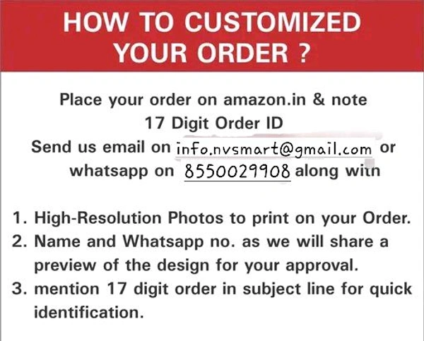 Art Media CUSTOMIZED/Personalised Wooden Wall Clock 