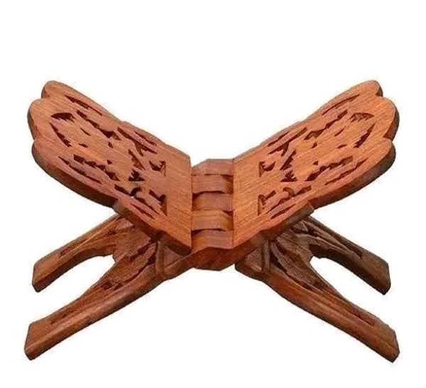 Wooden Rehal/Holy Book, Puja Book Stand