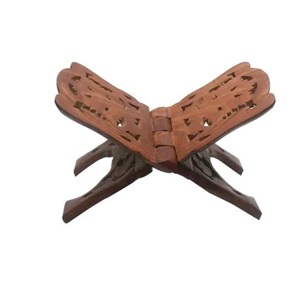 Sheesham Hand Crafted Wooden Book Stand