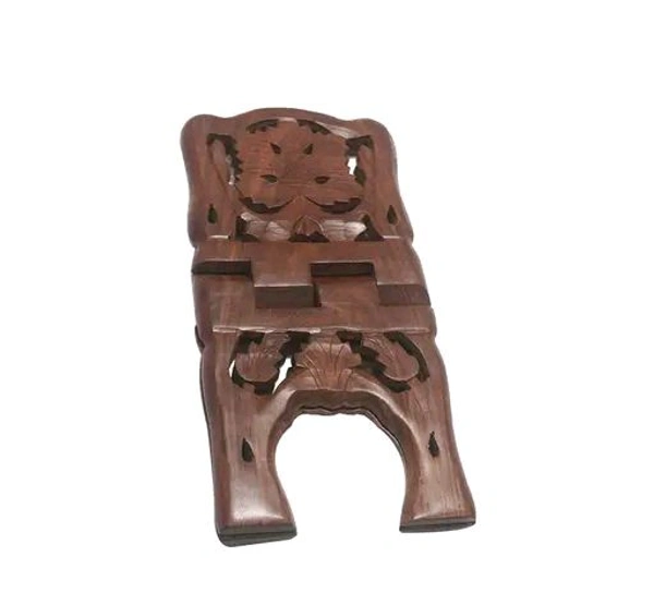 Sheesham Hand Crafted Wooden Book Stand