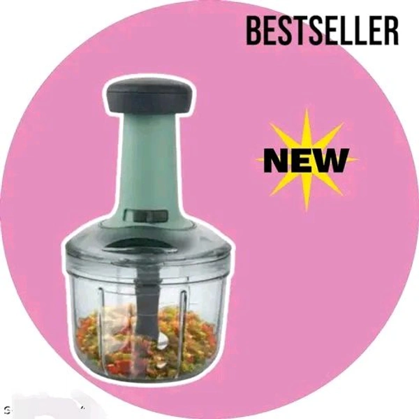 Manual 650ML Large Quick Powerful Hsnd Held Chopper