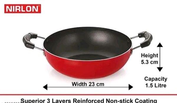 Nirlon Non Stick 3 Layers Coated Aluminum Chemical Free