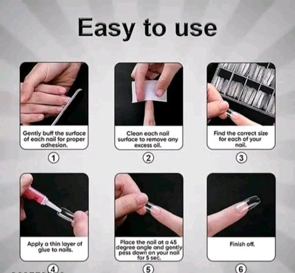 Transparent Nail