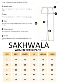 Women Casual Track Pant - M