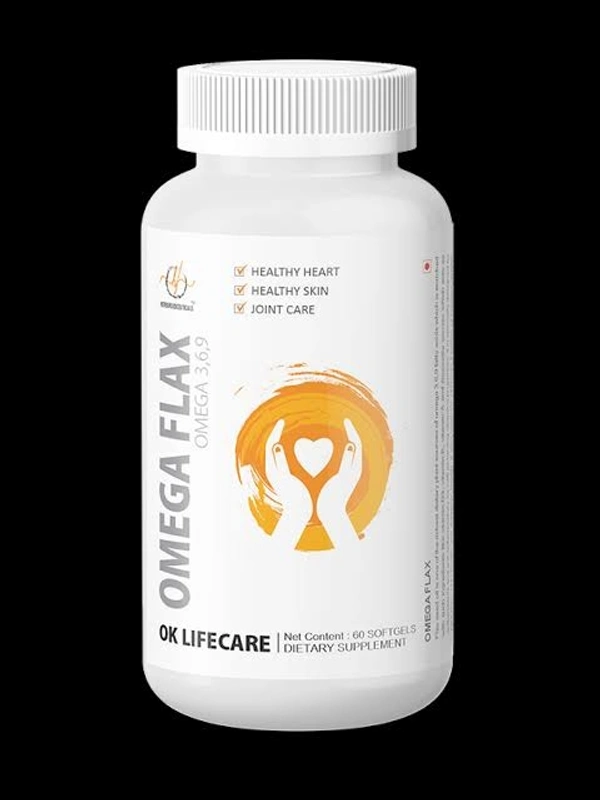 Herbofoodceuticals Omegaflax 60 Caps