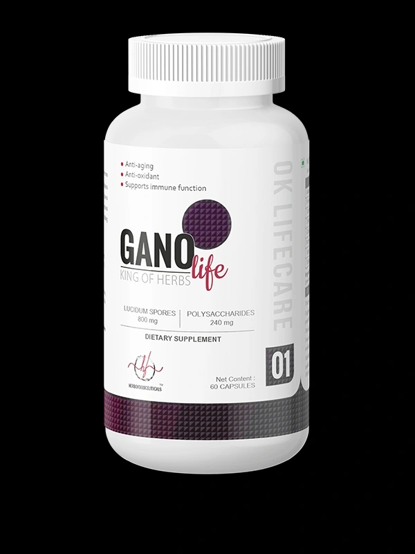 Herbofoodceuticals Ganolife 60 Caps