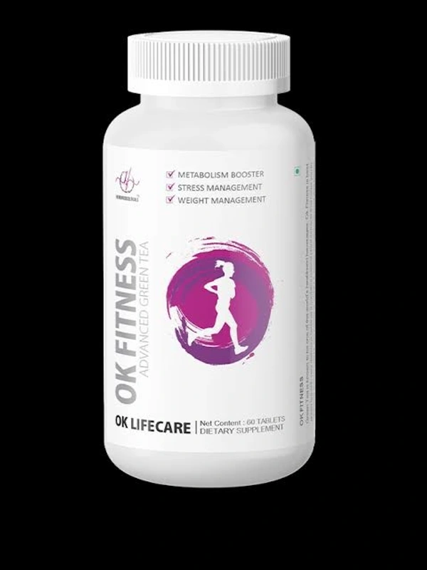 Herbofoodceuticals Ok Fitness Advance Green Tea 60 Tabs