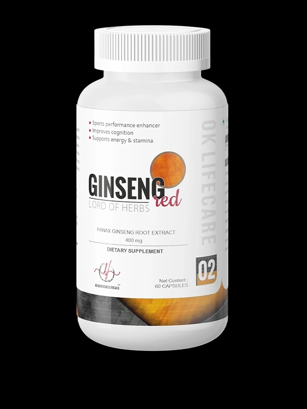 Herbofoodceuticals Ginseng Red 60 Caps