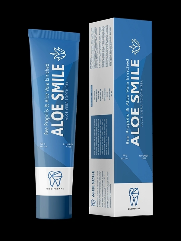 OK Life Care Aloe Smile Tooth Gel 100GM