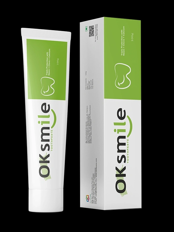 OK Life Care Ok Smile Toothpaste 100GM