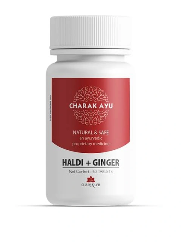 Charakayu Haldi Ginger 60 Tabs