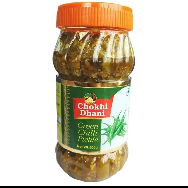 Chokhi Dhani Green Chilly Pickle 500 g